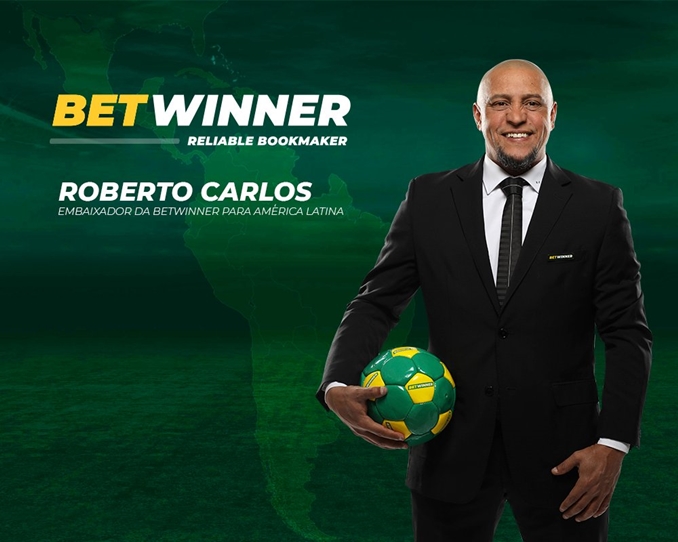 Betwinner marka elçisi Roberto Carlos